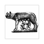 Lupa Capitolina houten stempel (Afrduk)