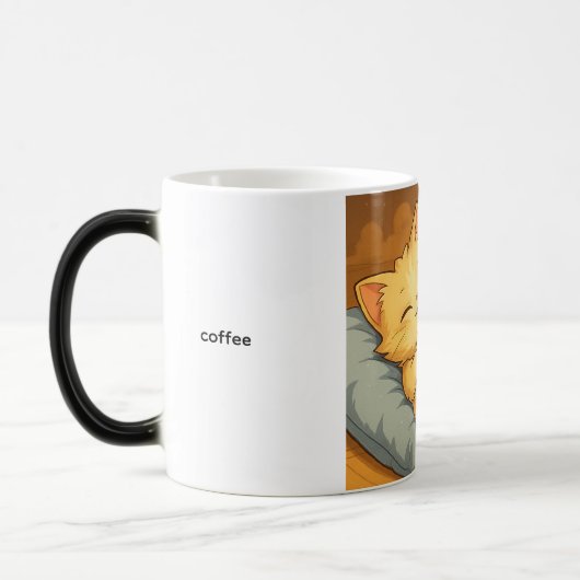 luphara cat mug magische mok (Links)