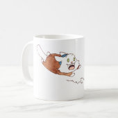 Lupin chassant la tasse de Dreidel (Devant gauche)