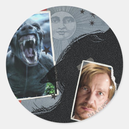 Lupin - Lycanthrope Ronde Sticker (Voorkant)