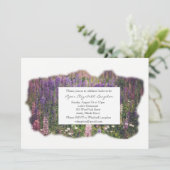 Lupine Invitation Kaart (Staand voorkant)