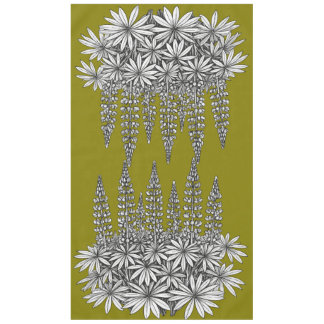 Lupine Mosterd Gele Botanische Tafelkleed