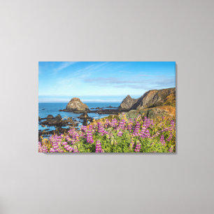 Lupine Wildflower Hoesje The Hills Canvas Afdruk