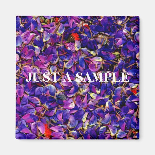 Lupinebladeren Magneet (Voorkant)