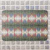 Lupinebloemen Vlinders  bloempatroon Badmat