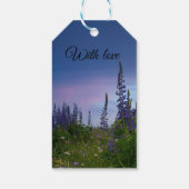 Lupinen cadeaulabel (Achterkant)