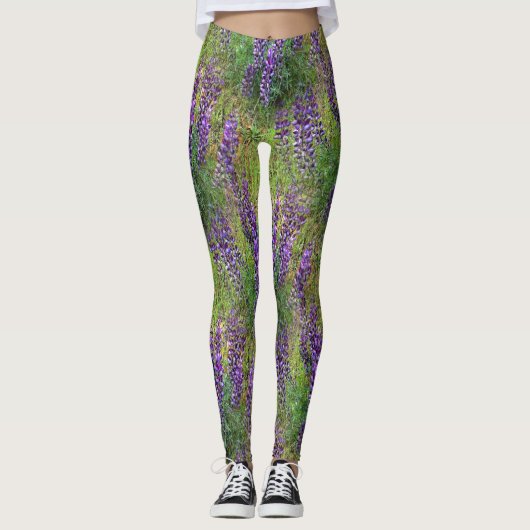 Lupines Galore... Leggings (Voorkant)