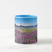 Lupines in Bloom | Keniaanse bergen, Alaska Mok (Midden)