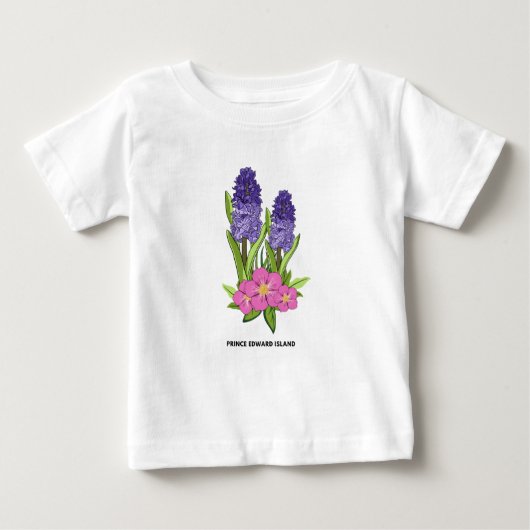 Lupines & Wilde Rozen PEI T-shirt (Voorkant)