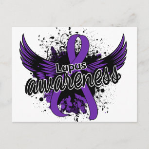 Lupus Awareness 16 Briefkaart