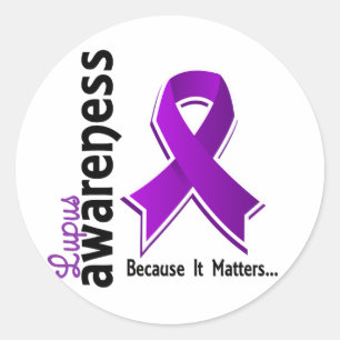 Lupus Awareness 5 Ronde Sticker