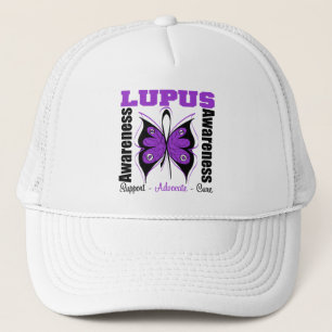 Lupus Awareness Butterfly Trucker Pet