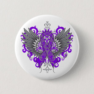 Lupus Awareness Cool Wings Ronde Button 5,7 Cm