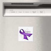 Lupus Awareness Ribbon Magneet (Insitu (Vaatwasser))