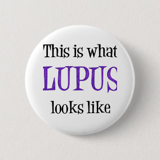Lupus Awareness Ronde Button 5,7 Cm