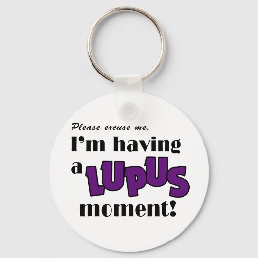 Lupus Awareness Sleutelhanger (Voorkant)