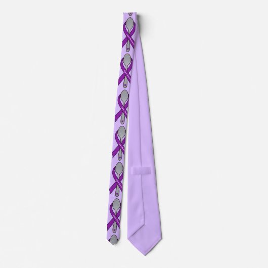 Lupus Awareness with Spoons for Energy Stropdas (Achterkant)