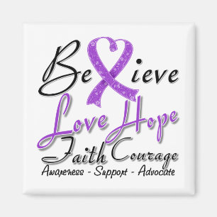 Lupus Believe Heart Collage Magneet