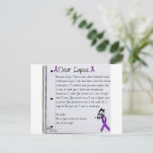 Lupus... Briefkaart (Staand voorkant)
