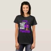 Lupus Cked The Wrong Princess - Warrior Lupus Awar T-shirt (Voorkant volledig)