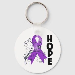Lupus Floral Hope Ribbon Sleutelhanger