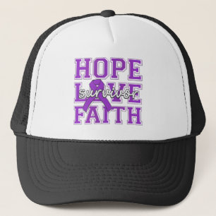 Lupus Hope Love Faith Survivor Trucker Pet