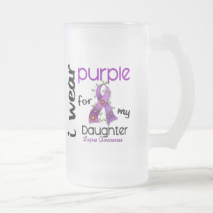 Lupus ik DRAAG PAARS voor MIJN DOCHTER 43 Matglas Bierpul