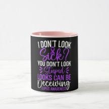 Lupus Mug, Invisible Chronic Illness Pain Gift