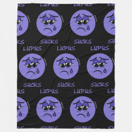 Lupus Sucks Fleece Deken