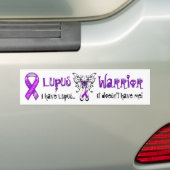 Lupus Warrior Bumpersticker (Op auto)