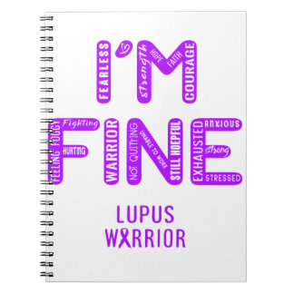 Lupus Warrior - IK BEN FINE Notitieboek