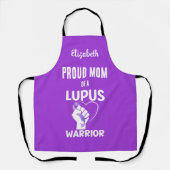 LUPUS WARRIOR Moederdag Trots Mam Schort (Voorkant)