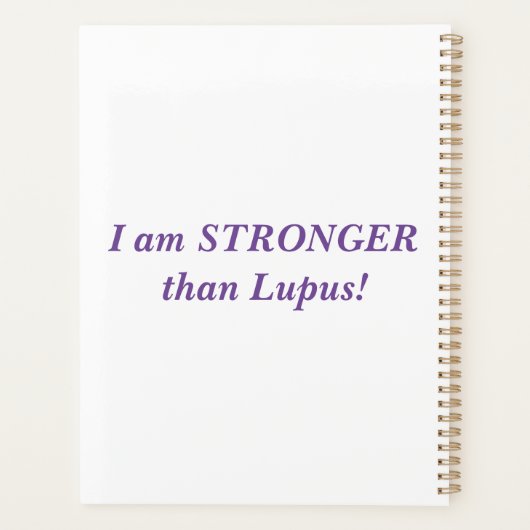 Lupus Warrior Planner (Achterkant)