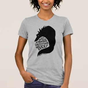 Lupus Warrior T-shirt – met de hand geschreven Wol