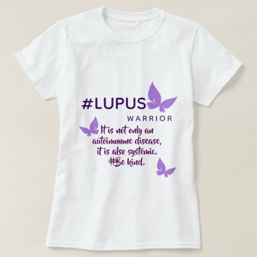 Lupus Warrior - wees aardig - T-shirt (Design voorkant)