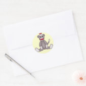 Lura's Sock Monkey Stickers (Envelop)