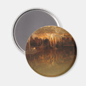 Luray Caverns, reflectiepool Magneet (Voorkant / Achterkant)