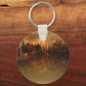 Luray Caverns, reflectiepool Sleutelhanger (Voorkant)