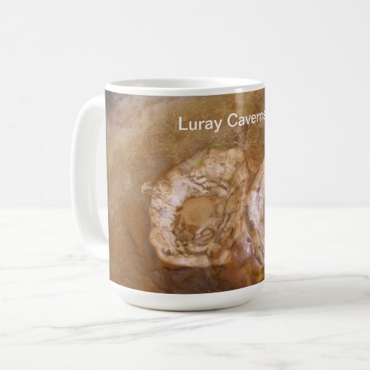 Luray Caverns, VA Mug "Oeufs frits" (Devant gauche)