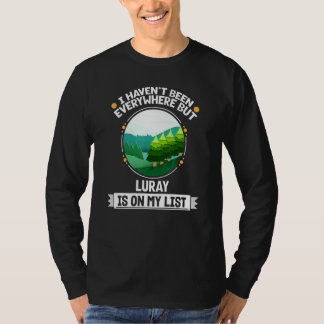 Luray staat op mijn lijst Natuur Buiten Bomen Wi T-shirt