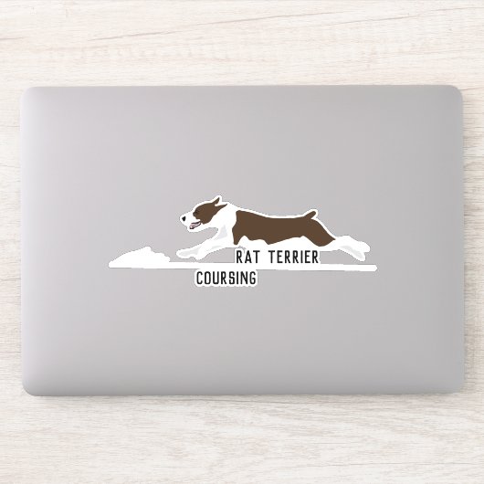 Lure de Rat terrier autocollant (Ordinateur)