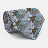 Lure P & K Lippy Chicago IL 1940's Stropdas (Opgerold)