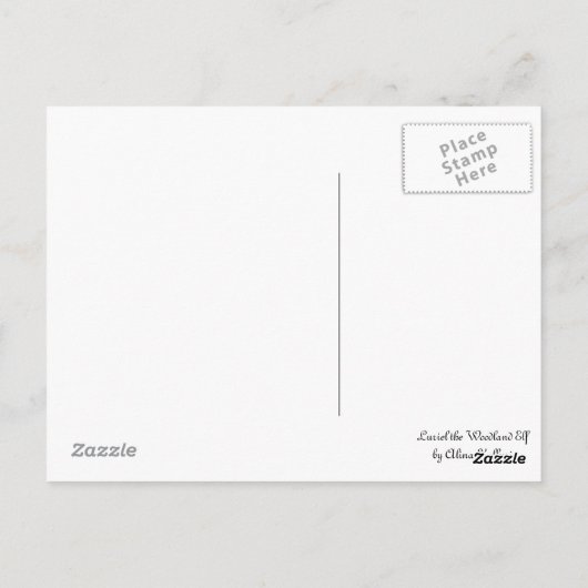 Luriel la carte postale de poupée en papier pour e (Dos)