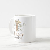 L'urologie bascule la tasse d'urologue (Devant gauche)