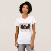 L'usage chic de filles perle le T-shirt (Devant entier)