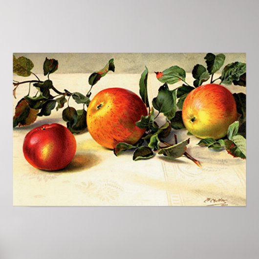 Luscieuze appels poster (Voorkant)