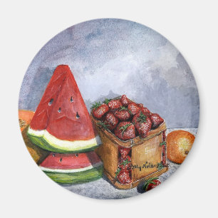 Luscious Fruit magnet Magneet