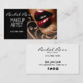 Luscious Glossy Lips Curliques | mocha Visitekaartje (Voorkant / Achterkant)