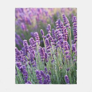 Luscious Lavender Fleece Deken