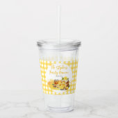 Luscious Lemon Cake Ginger Tea Familiereünie Acryl Drinkbeker (Voorkant)